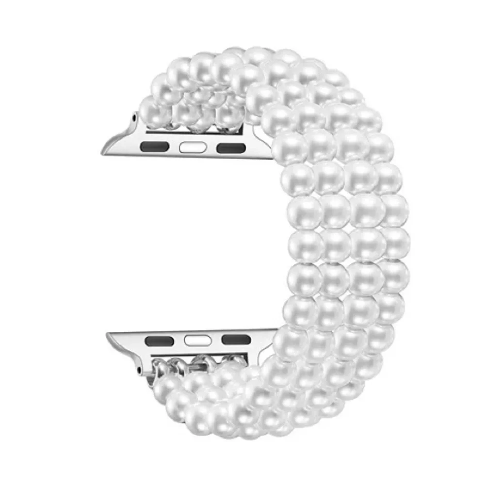 POSH TECH ARIEL FAUX PEARL APPLE WATCH BAND NWT